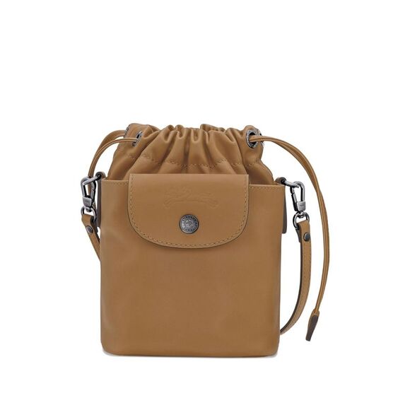 Longchamp Paris Brown Bucket Bags Women - Picture 2 of 2